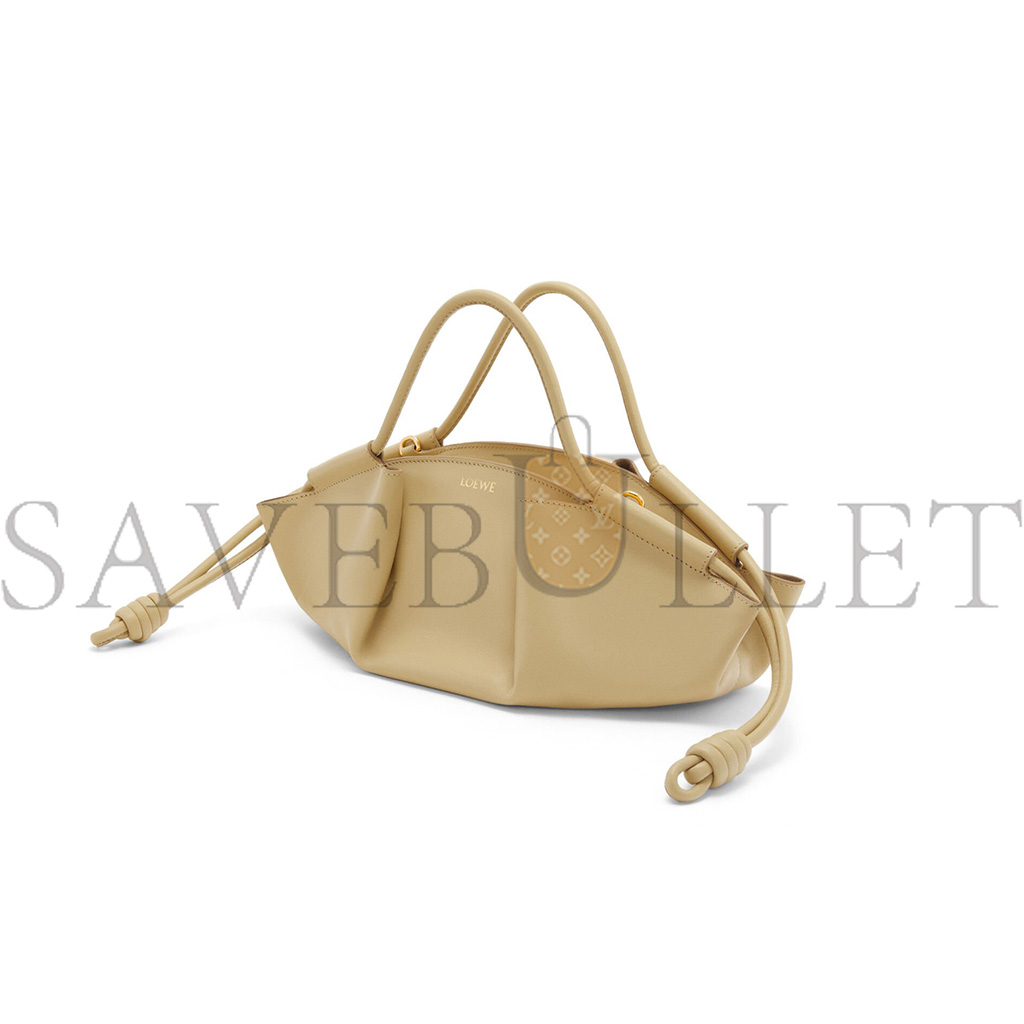 l*ew* small paseo bag in shiny nappa calfskin a709p48x02 (35x21x11.5cm)